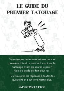 LE GUIDE DU PREMIER TATOUAGE