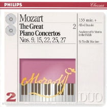 The great piano concertos n 9, 15, 22, 25, 27