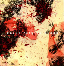 World painted blood