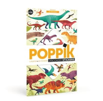 Poppik, poster : les dinosaures