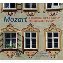 Cassations KV63 & 99 - divertimento KV205