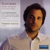 Sonates pour piano d 894 & 537 - 5 variations sur un theme de Schubert Guero