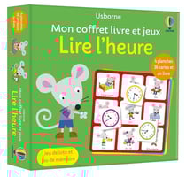 Mon coffret livre et jeux : lire l'heure