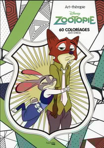 Bloc art-thérapie zootopie