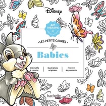 Art-thérapie - les petits carrés : Disney babies