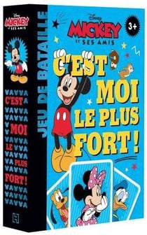 Mickey et minnie, jeu de cartes - c'est moi le plus fort ! (bataille)