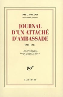 Journal d'un attaché d'ambassade : (1916-1917)