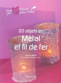 20 objets en métal et fil de fer