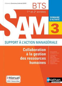 Collaboration à la gestion des ressources humaines - domaine d'activité 3 (édition 2018)