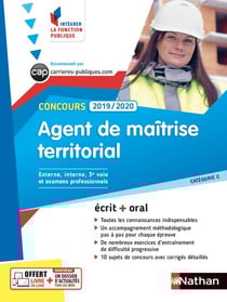 Concours - agent de maîtrise territorial (édition 2019/2020)