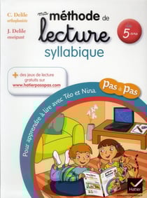 Pas à pas - ma méthode de lecture syllabique - 5 ans