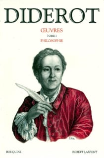 Oeuvres de Denis Diderot Tome 1 - philosophie