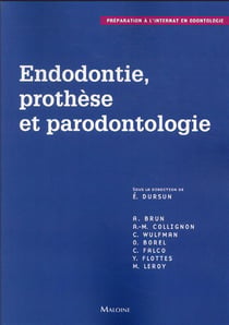 Odontologie restauratrice, endodontie, prothèse et parondontologie