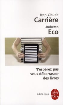 N'espérez pas vous débarrasser des livres