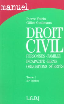 Manuel droit civil 1