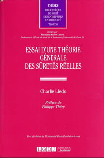 Essai d'une théorie générale des sûretés réelles