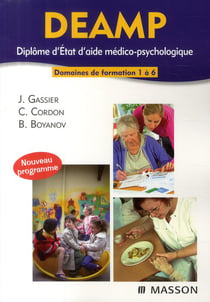 Deamp - diplôme d'etat d'aide médico-psychologique - domaines de formation 1 à 6