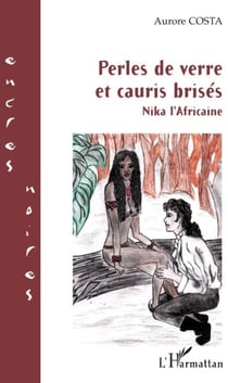 Perles de verre et cauris brisés - nika l'africaine