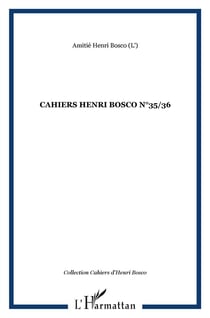 Cahiers Henri Bosco N 35/36