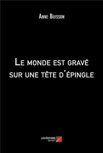 Le monde est gravé sur une tête d'épingle