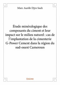 Étude minéralogique des composants du ciment et leur impact sur le milieu naturel : cas de l'implantation de la cimenterie g-power cement dans la région du sud-ouest cameroun