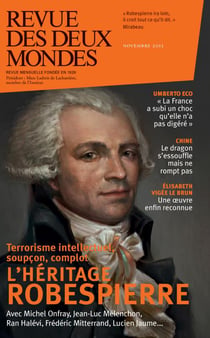 Revue des deux mondes : l'héritage Robespierre