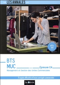BTS MUC - épreuve E4 (édition 2018)