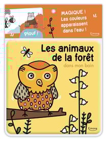 Les animaux de la forêt dans mon bain
