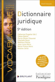 Dictionnaire juridique : Définitions, explications et correspondances