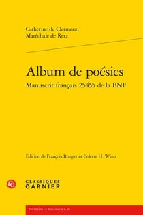 Album de poésies : manuscrit français 25455 de la BNF