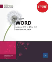 Word (versions 2019 et office 365) - fonctions de base