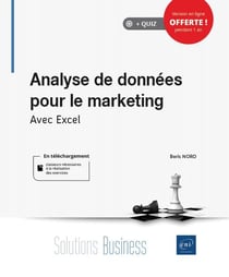 Analyse de données pour le marketing - avec Excel