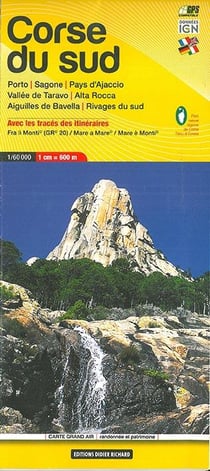GRAND AIR n.9 : Corse du Sud - Porto, Sagone, Pay d'Ajaccio, vallée de Tavaro, Alta Rocca, Aiguilles de Baverlla, Rivages du sud