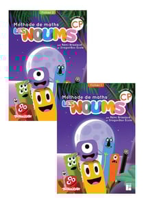 Les Noums, méthode de maths : CP - Fichier de l'élève en 2 volumes (édition 2025)