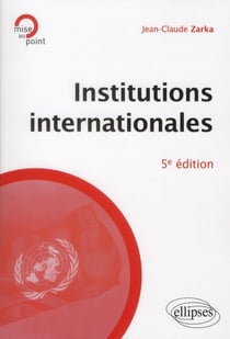 Institutions internationales 5eme edition