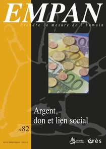 Revue Empan n.82 : l'argent... don et lien social