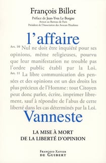 L'affaire Vanneste : La mise à mort de la liberté d'opinion
