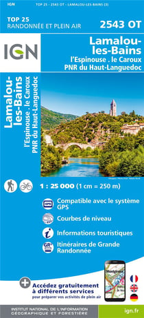2543Ot Lamalou-Les-Bains.L'Espinouse.Le Caroux.Pnr