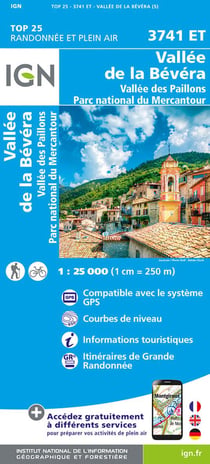 3741ET VALLEE DE LA BEVERA.VALLES DES PAILLONS