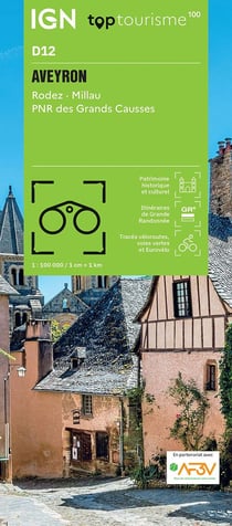 Top100d12 : Aveyron - Rodez, Millau, PNR des Grands Causses