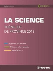 La science - thème IEP de province 2013