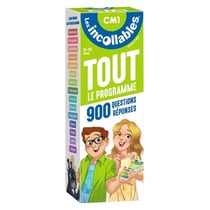 Les incollables : tout le programme - CM1 - 900 questions réponses