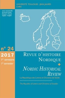 Revue d'histoire nordique n.24 : la république des lettres et Christine de Suède