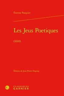 Les jeus poetiques (1610)