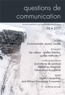 QUESTIONS DE COMMUNICATION Tome 32