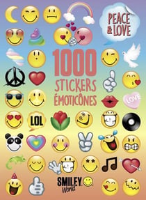 Smileyworld - 1000 stickers émoticones - peace & love