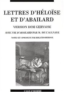 Lettres d'heloise et d'abailard - version dom gervaise