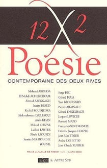Poésie contemporaine des deux rives : 12×2