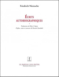 Écrits autobiographiques - l'invention d'une singularité (postface)