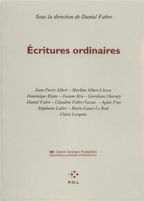 Écritures ordinaires